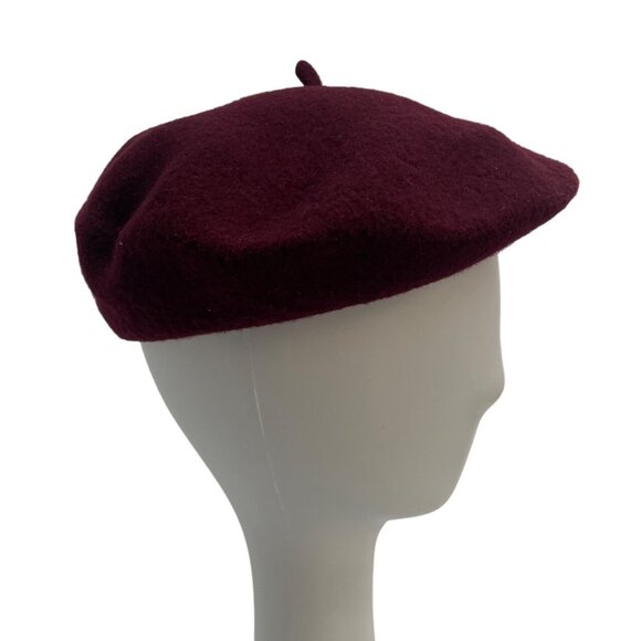 Unbranded Unisex Red French Beret - Picture 2 of 5